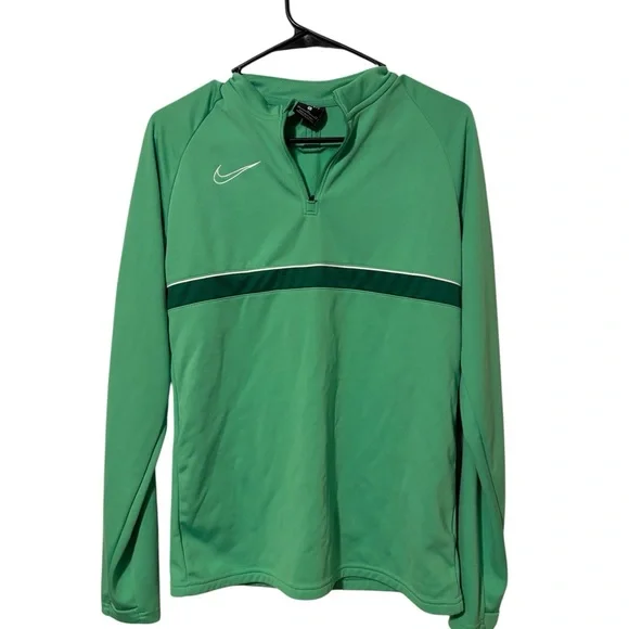 Nike Green Windbreaker Lightweight Athletic Jacket - Picture 1 of 3